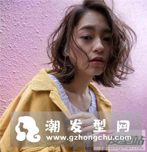 好看的短发烫发发型图片女 日式风睡不醒短烫发更性感