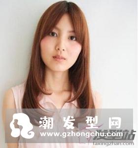 中长发内扣发型设计 优美修颜进阶潮女