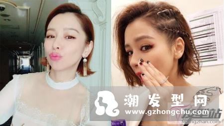 短发剪到什么位置最显脸小 下巴短发圆脸、下巴过尖轻松驾驭