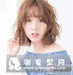 小清新女生短烫发 魅力齐肩烫颜值爆表