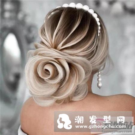 经典法式手推波盘发 盘出专属你的美艳