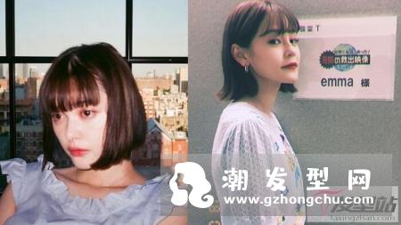 从少女时代成员Tiffany到日本潮模们玲奈、玉城tina、Emma纷纷都剪