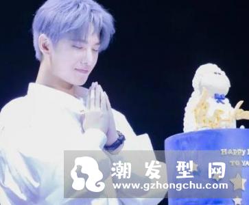 杨洋头发染过什么颜色 黑色奶奶灰蓝色棕色