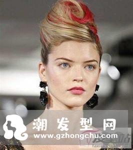 简单漂亮的个性盘发 吸睛又洋气回头率高　