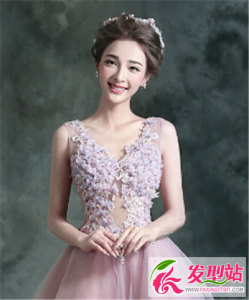 女士时尚盘发发型 尽显女性随性潇洒魅力