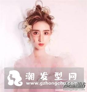 抽丝新娘盘发设计 唯美迷人四座皆惊