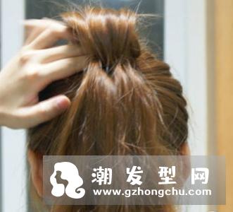 烟花丸子头怎么扎 凌乱感盘发更显时尚