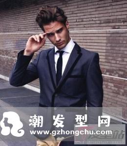 男生英伦风短发造型 简约不落伍自带绅士范