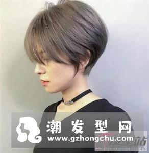 气质精灵女生短发 纹理感设计更修颜