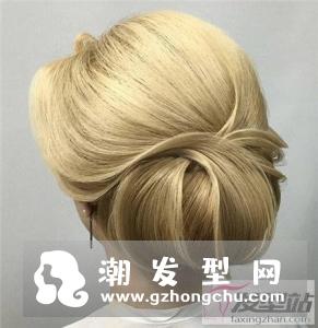欧美复古盘发设计 打造优雅时髦
