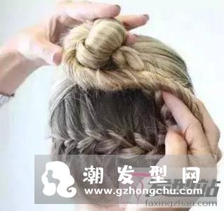 长发女生编发盘发教程图解 时尚个性发型几步就搞定