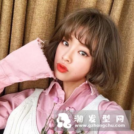 内扣适合什么刘海 短发发型推荐