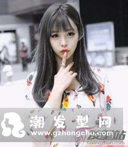 中长发内扣发型设计 优美修颜进阶潮女