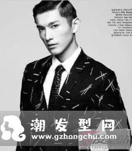 男生侧分油头发型 油头这样分更帅气有型