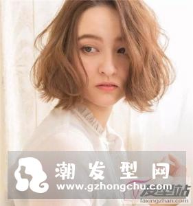 小清新女生短烫发 魅力齐肩烫颜值爆表