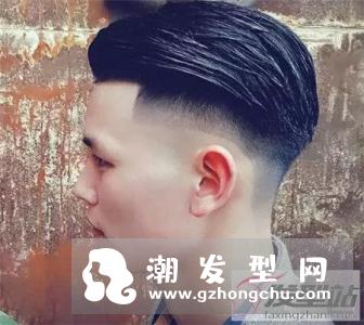 两边铲短中间留长发型 简约大方商务型男标配