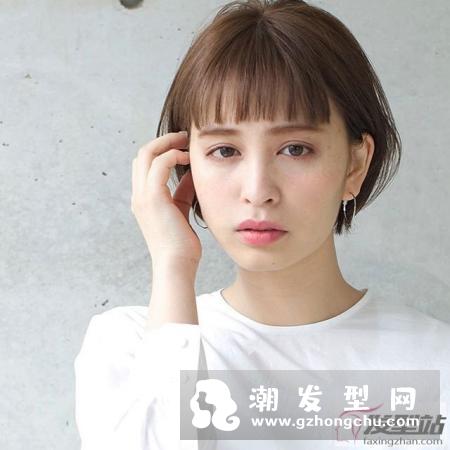 日本女生短发大合集 不同的短发搭配脸型示范