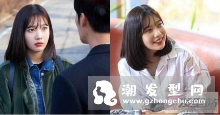 中短发做什么发型好看 朴秀荣中短发清新中不失女人味