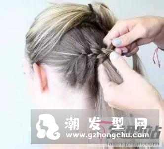 长发女生编发盘发教程图解 时尚个性发型几步就搞定