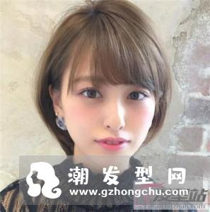 这几款短发实力瘦脸 露耳减龄修颜好气质