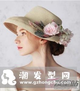 头发少的女生适的盘发 再也不用担心自己Hold不住