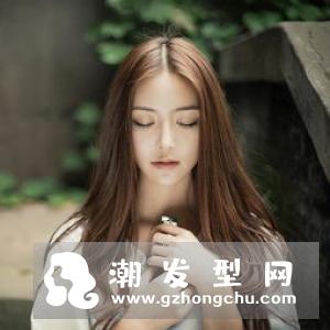 亚麻棕色头发图片 配什么发型好看