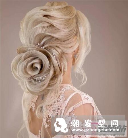 经典法式手推波盘发 盘出专属你的美艳