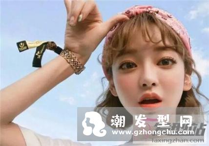 减龄型卖萌短发 染发 卷发少不了