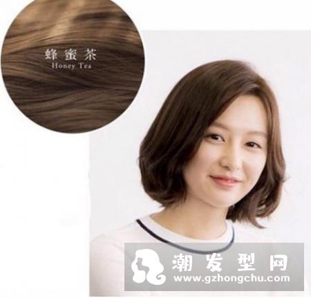 蜂蜜茶色头发图片 怎么染