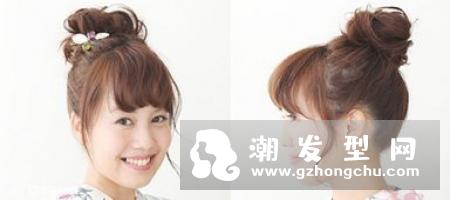 适合中年女士的盘发 优雅减龄散发女人味