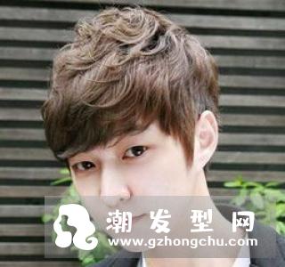 纹理烫发型图男三七分 修颜洋气秒变帅气潮男