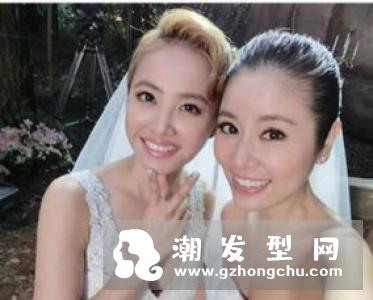 明星同款盘发发型 优雅端庄简约大气