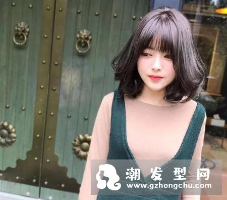 发尾烫发发型图片 是女神还是森女