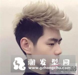 两边铲短中间留长发型 简约大方商务型男标配