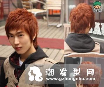 韩式男生波波头染发 各种色系打造潮男范