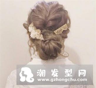 韩式简单盘发 做精致的女人