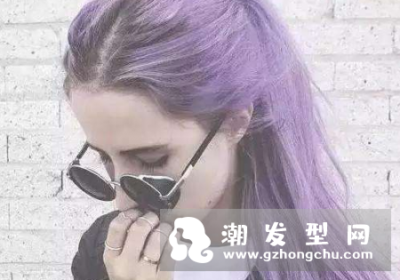 紫色头发要漂吗 适合什么肤色