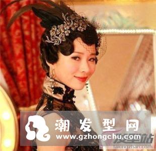 女性爱司头盘发发型 复古民国风端庄高贵