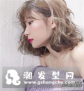 好看的短发烫发发型图片女 日式风睡不醒短烫发更性感