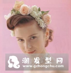 新娘经典发型100例 打造浪漫典雅盘发