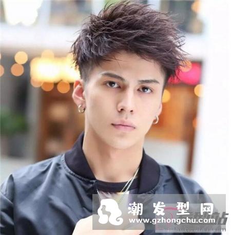 日系男生空气烫发 男明星都留这款