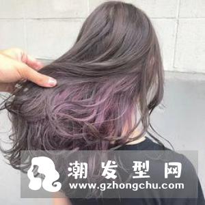 紫色头发掉色后变啥色 能保持多久