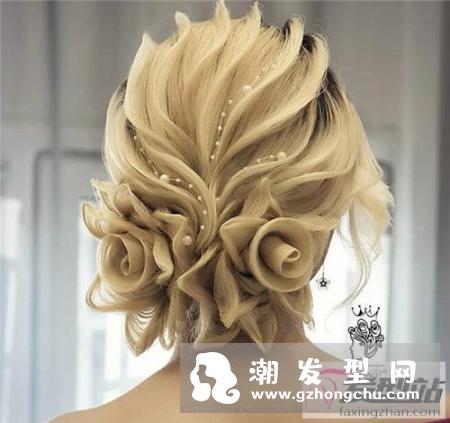 经典法式手推波盘发 盘出专属你的美艳