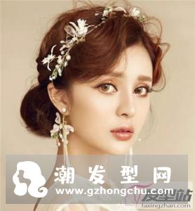 抽丝新娘盘发设计 唯美迷人四座皆惊