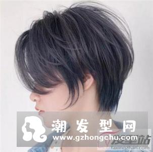 气质精灵女生短发 纹理感设计更修颜