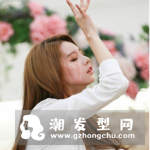 亚麻棕色头发图片 配什么发型好看