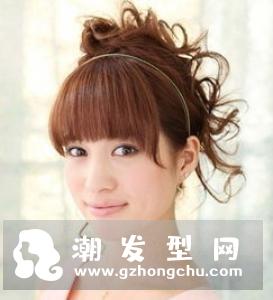 个性盘发、个性层次感盘发