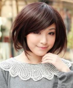 气质精灵女生短发 纹理感设计更修颜