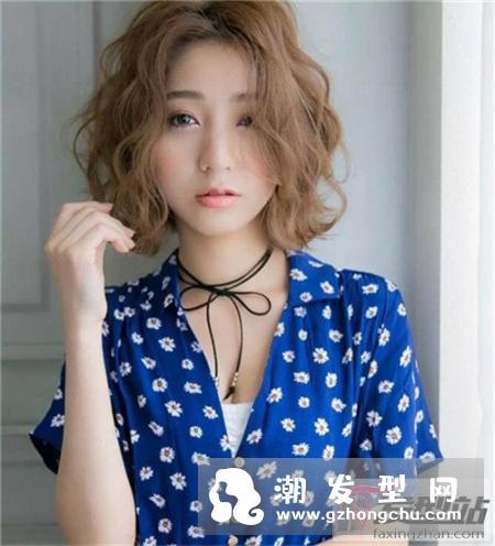 减龄齐肩凌乱卷 今年短卷发就盘它