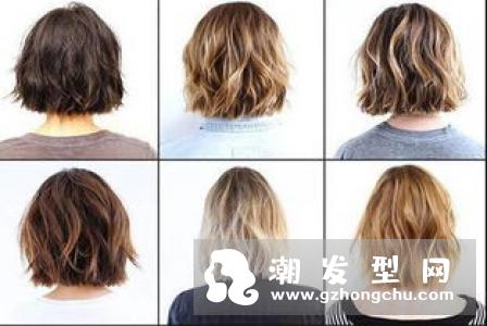 春夏女生短卷发发型图片 轻盈迷人的短卷发走跳春夏出游去